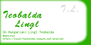 teobalda lingl business card